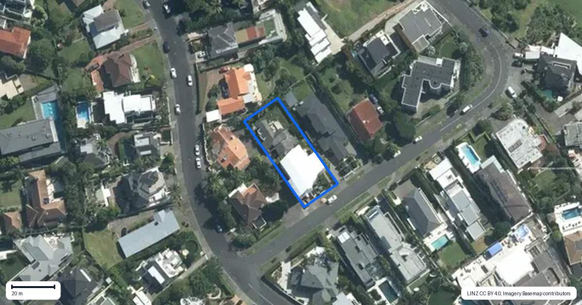 Property context map for 4 Okahu Street, Orakei, Auckland