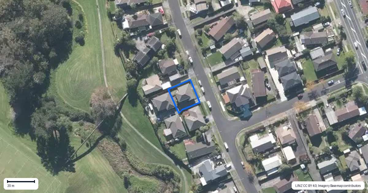 Property context map for 49 De Quincey Terrace, Highland Park, Auckland