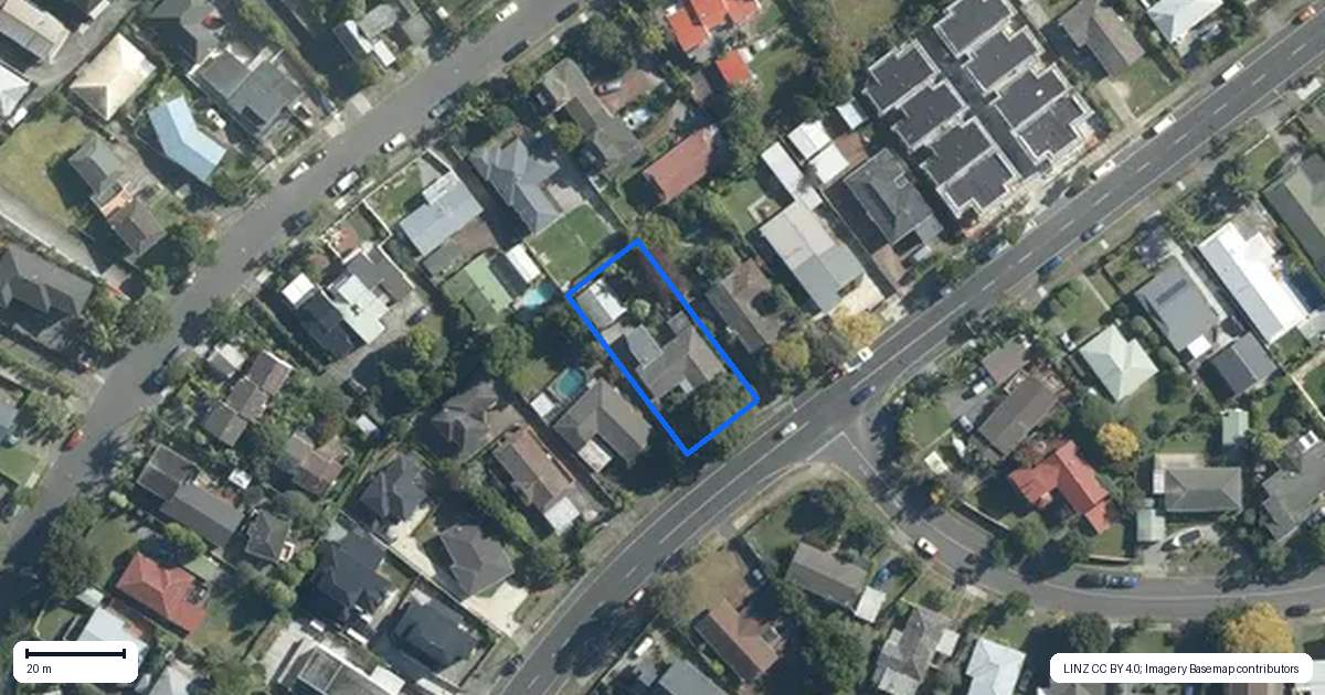Property context map for 76 Grand Drive, Remuera, Auckland