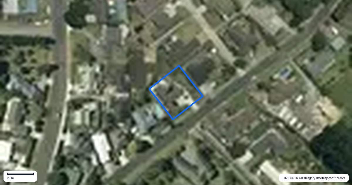 Property context map for 7 Barnaby Road, Tuakau