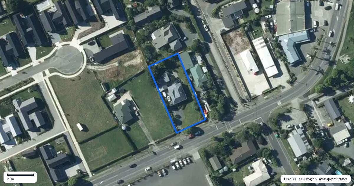 Property context map for 967 Matakana Road, Matakana