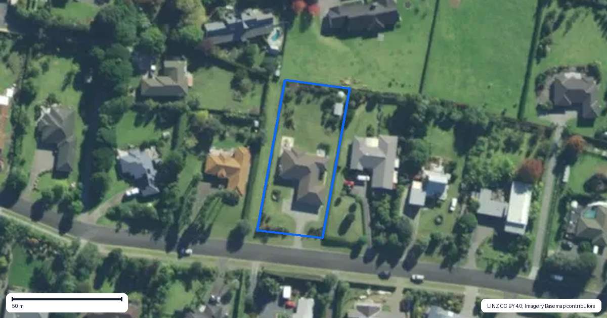 Property context map for 22 Edkins Road, Kerikeri