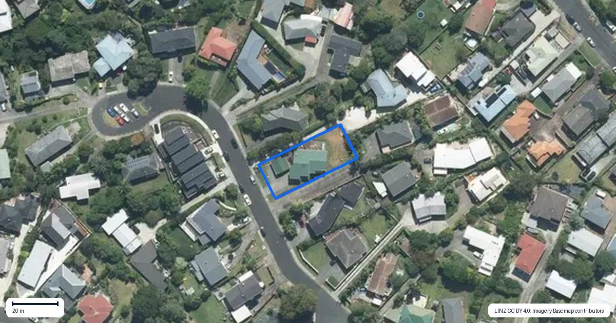 Property context map for 99 Monarch Avenue, Hillcrest, Auckland
