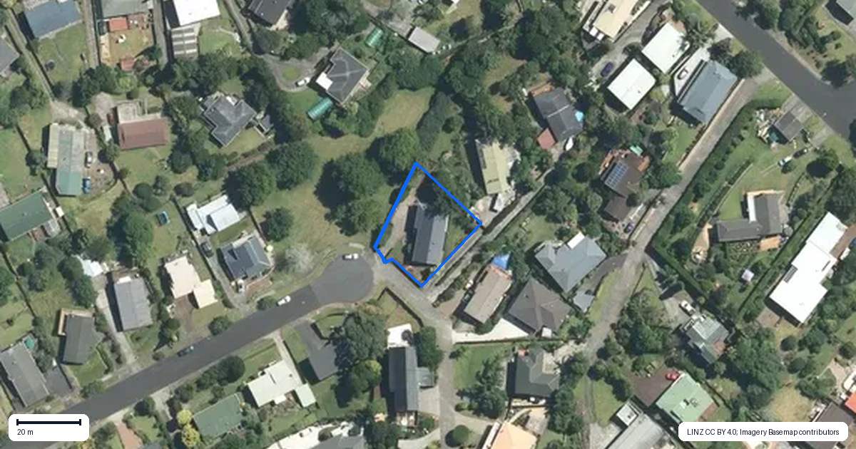 Property context map for 31 Barberton Terrace, Red Hill, Papakura