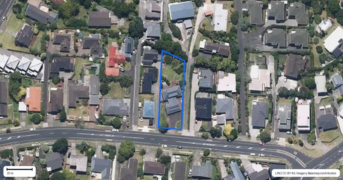 Property context map for 36 Gills Road, Bucklands Beach, Auckland
