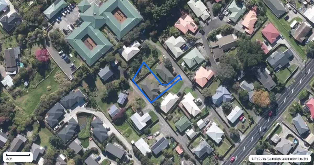 Property context map for 49C Forest Hill Road, Henderson, Auckland