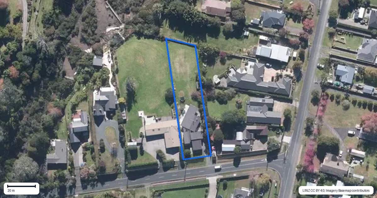 Property context map for 3 Totara Road, Whenuapai, Auckland