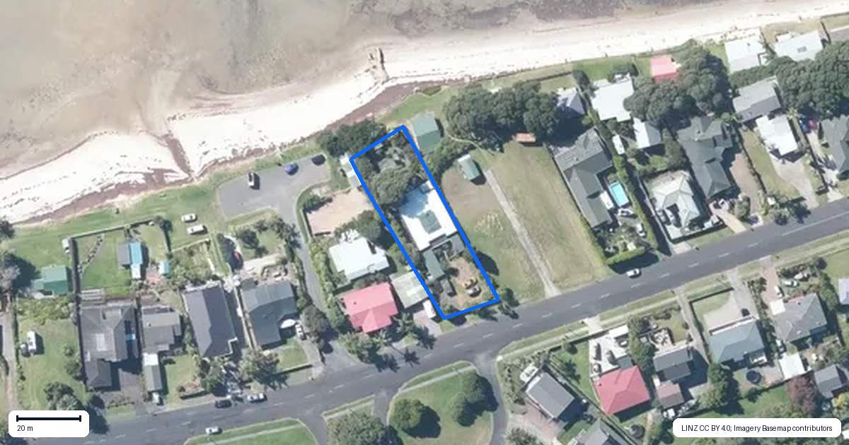 Property context map for 73 Torkar Road, Clarks Beach