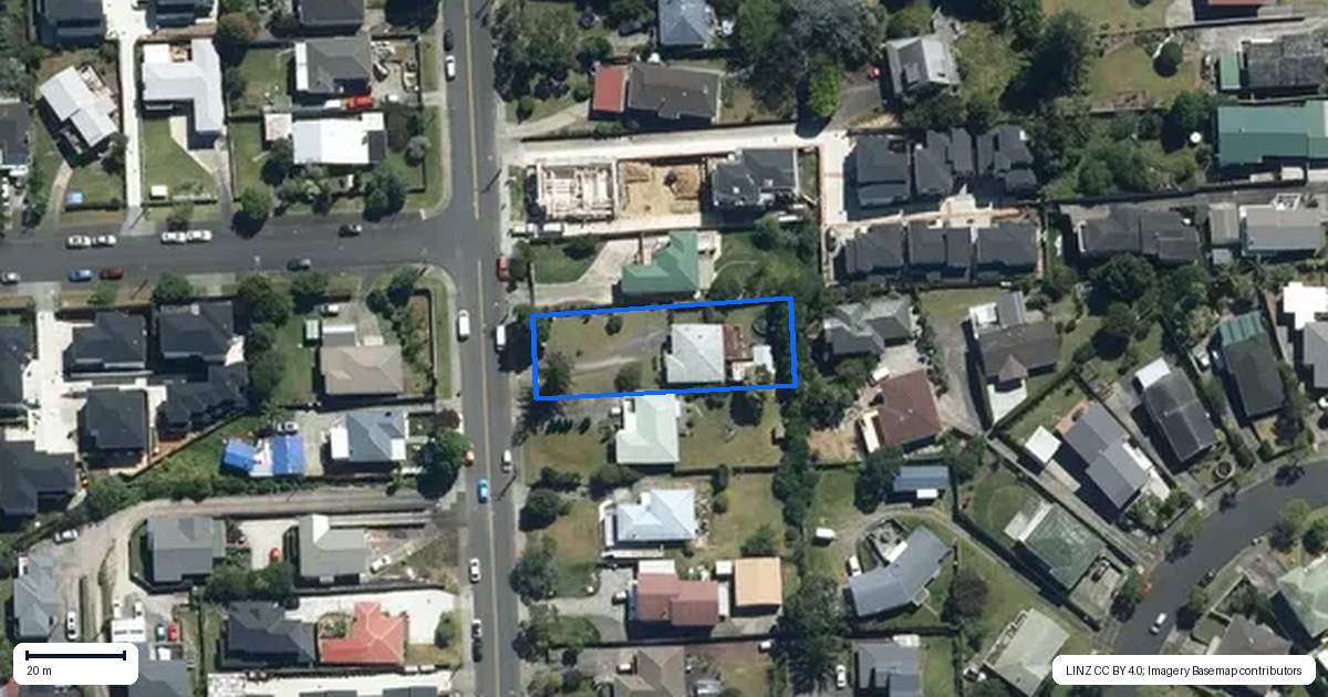 Property context map for 90 Whitney Street, New Windsor, Auckland