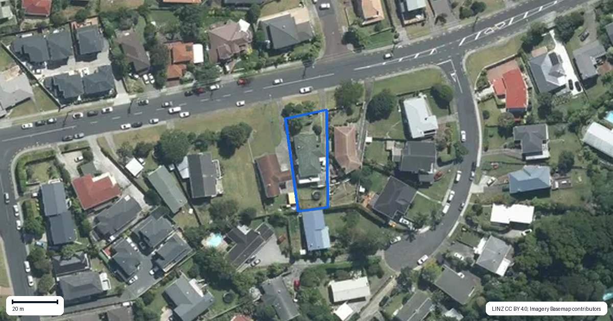 Property context map for 135 Coronation Road, Hillcrest, Auckland