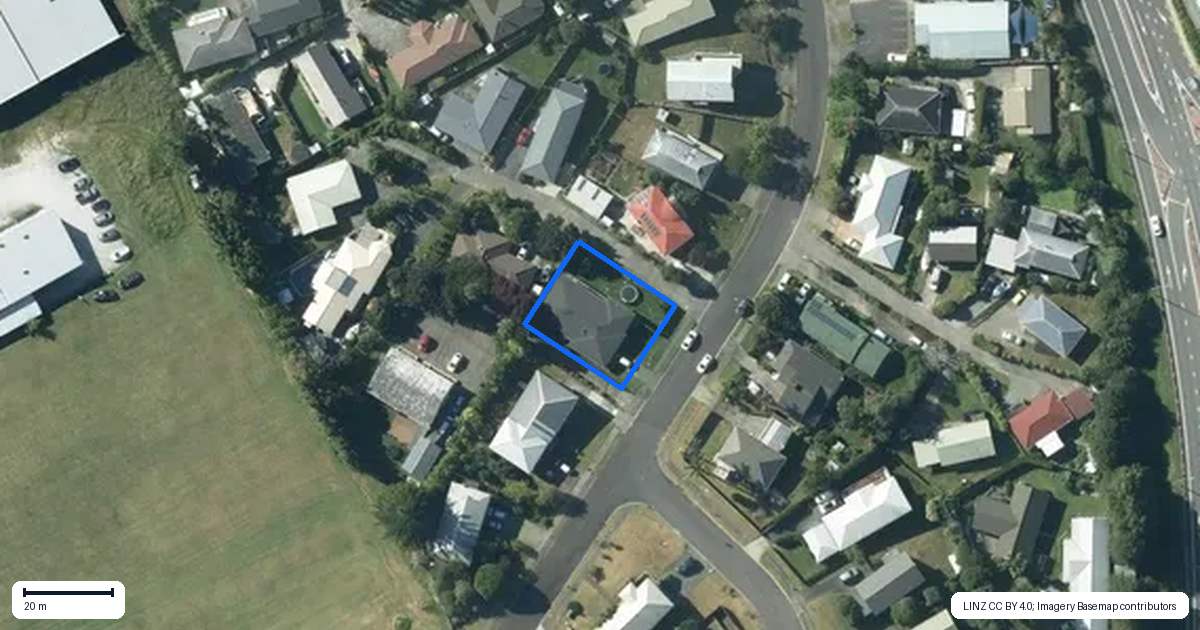 Property context map for 36 Campbell Drive, Warkworth