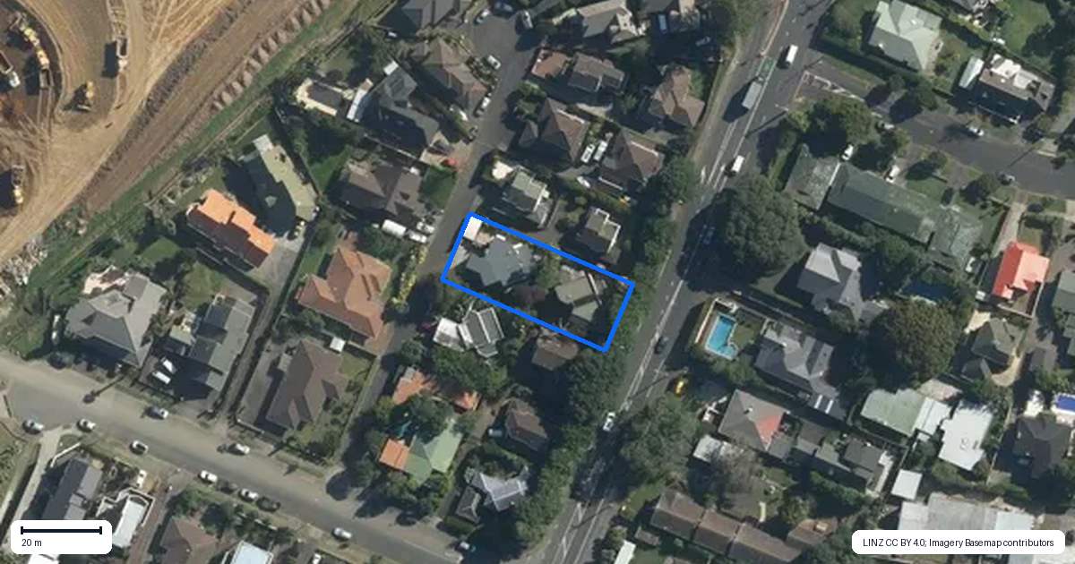 Property context map for 5B Hunterville Court, Ellerslie, Auckland