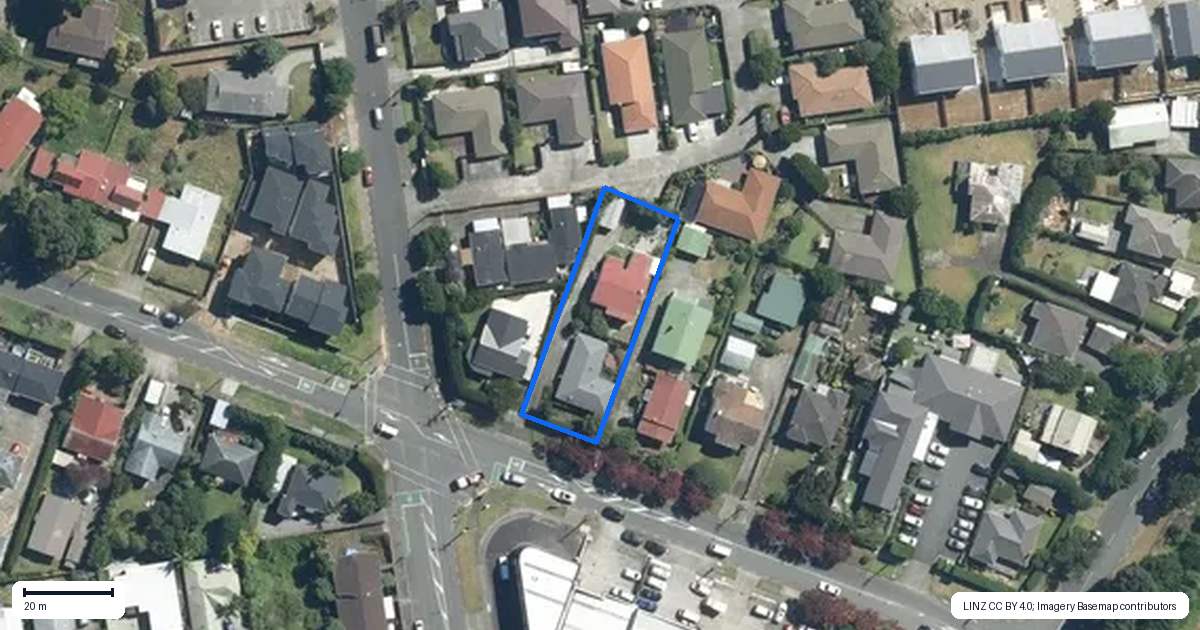 Property context map for 76 Mays Road, Onehunga, Auckland