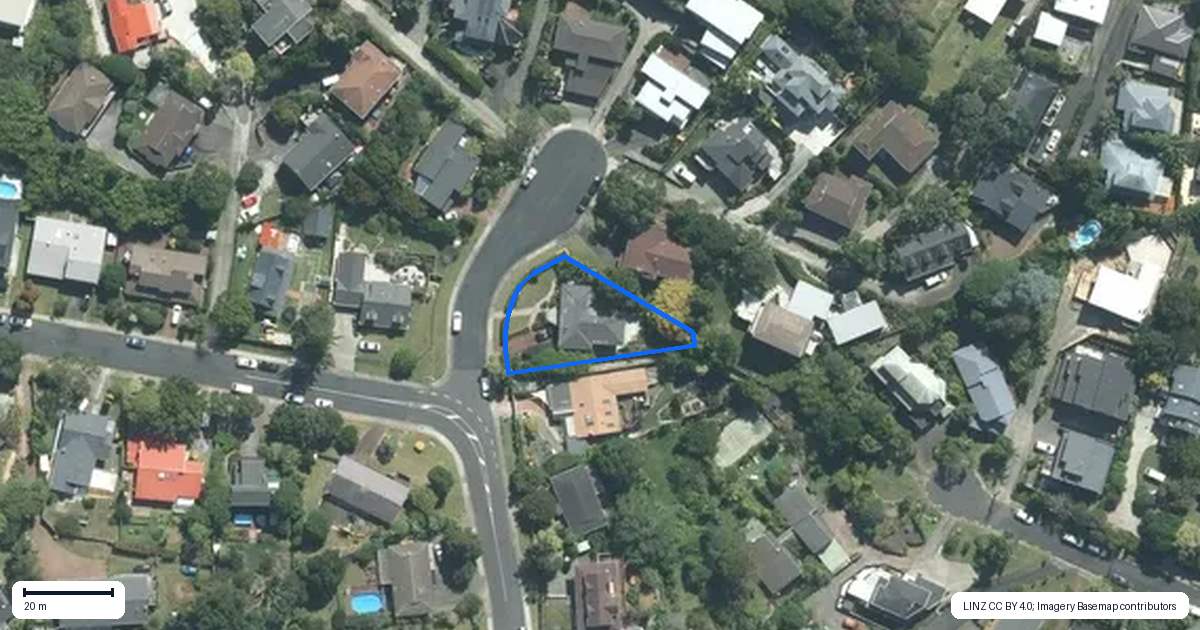 Property context map for 4 Marigold Place, Mairangi Bay, Auckland