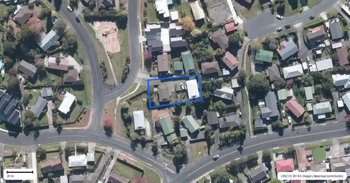 Property context map for 3 Buisson Glade, West Harbour, Auckland