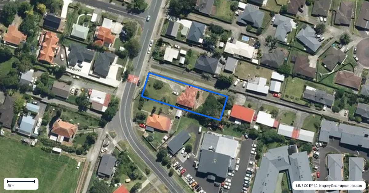 Property context map for 279 Glengarry Road, Glen Eden, Auckland
