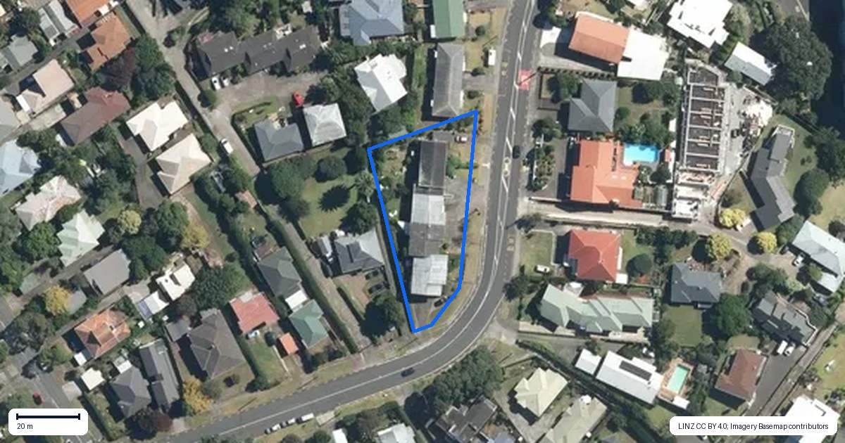 Property context map for 5/16 Warren Avenue, Three Kings, Auckland