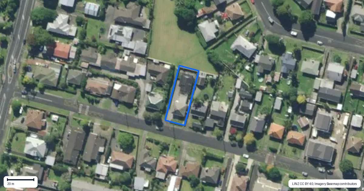 Property context map for 34 Churchill Street, Kensington, Whangarei