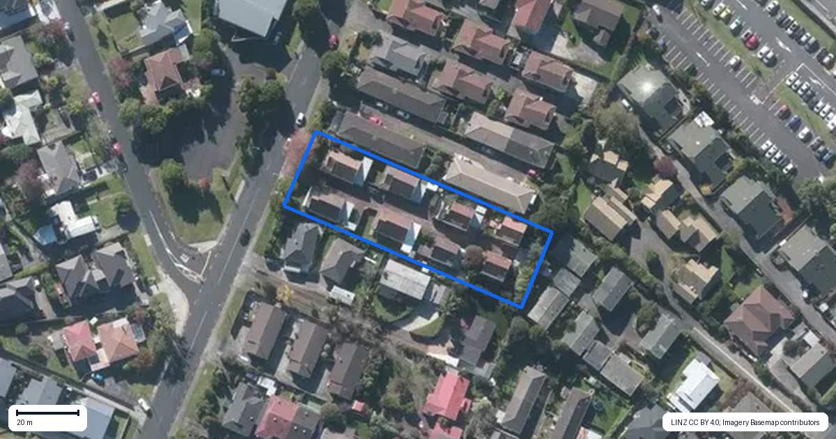 Property context map for 62C Wellington Street, Howick, Auckland