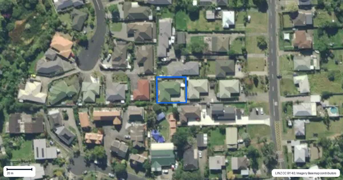 Property context map for 1/45 Cartwright Road, Onerahi, Whangarei