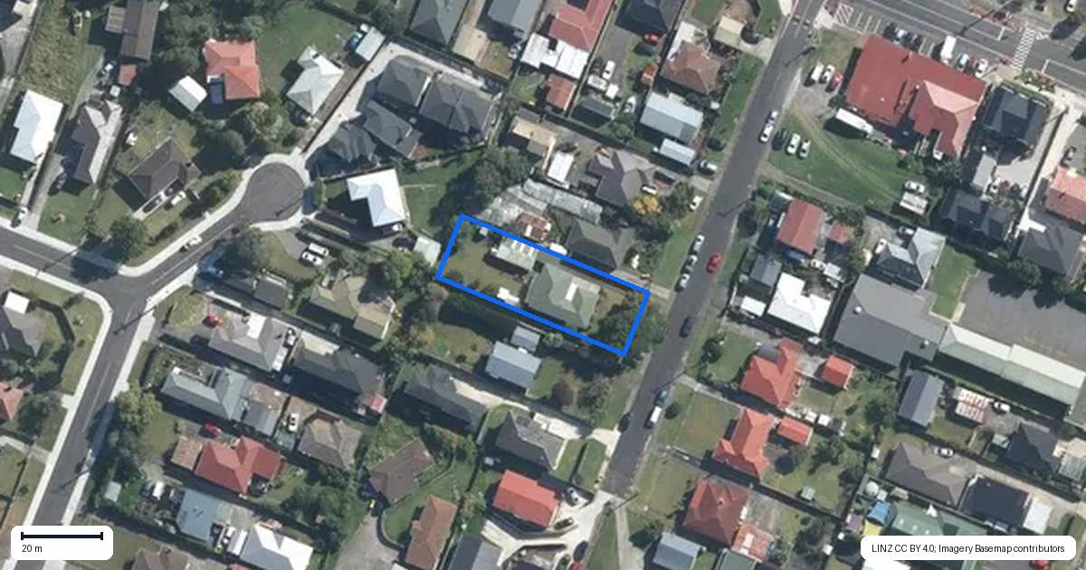 Property context map for 5 Bamboo Grove, Kelston, Auckland