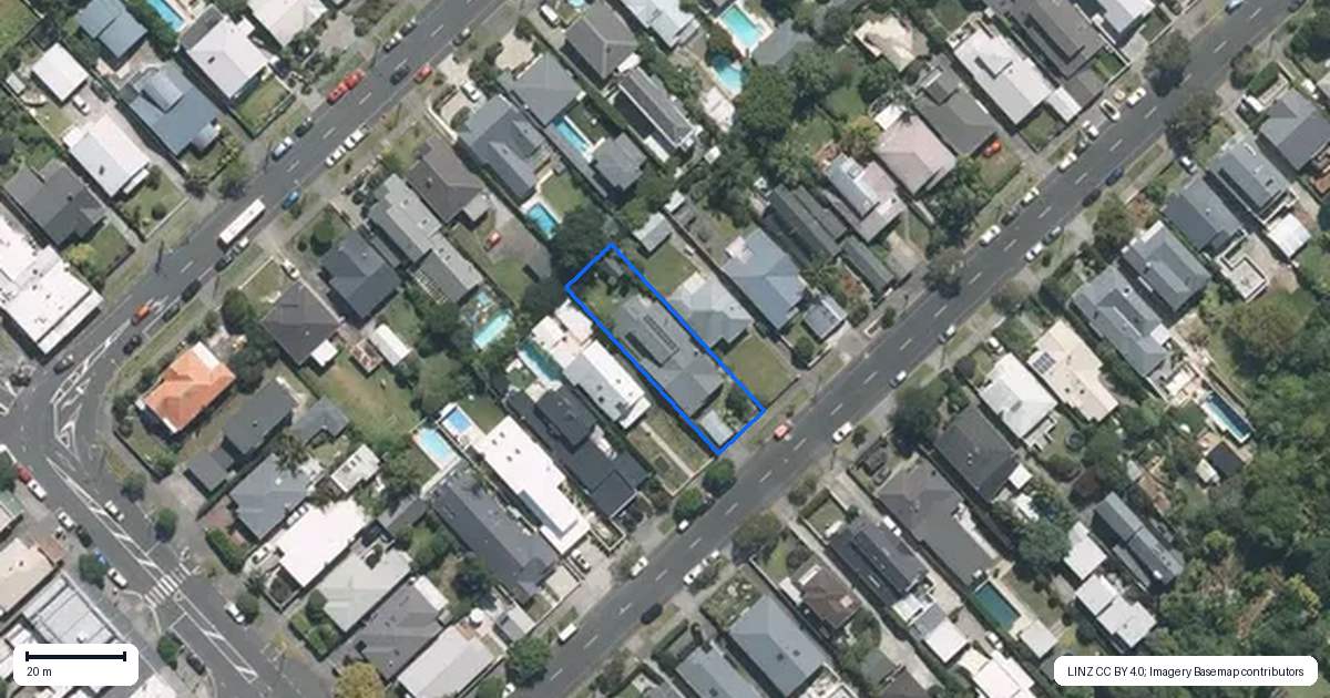Property context map for 10 Faulder Avenue, Westmere, Auckland