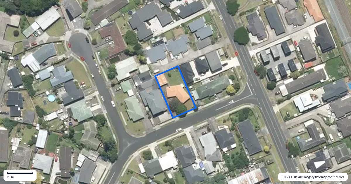 Property context map for 4 Verdi Street, Papatoetoe, Auckland