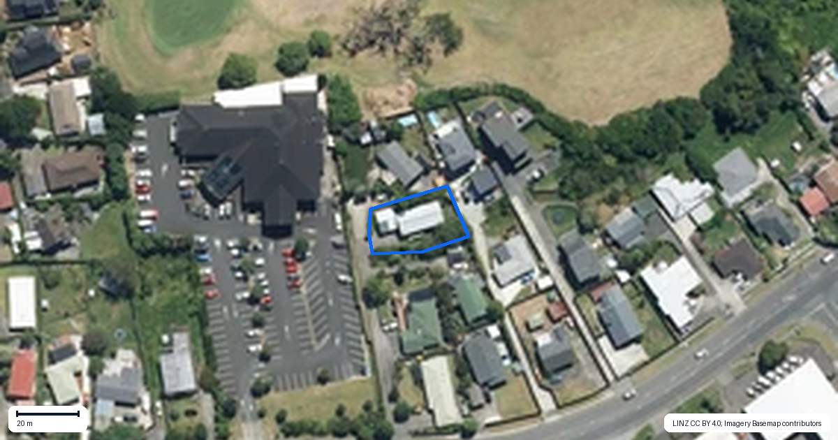 Property context map for 655B Swanson Road, Swanson, Auckland