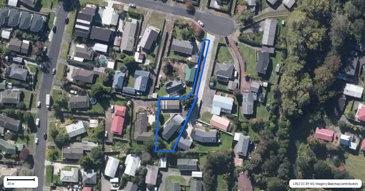 Property context map for 14 Camphora Place, Ranui, Auckland