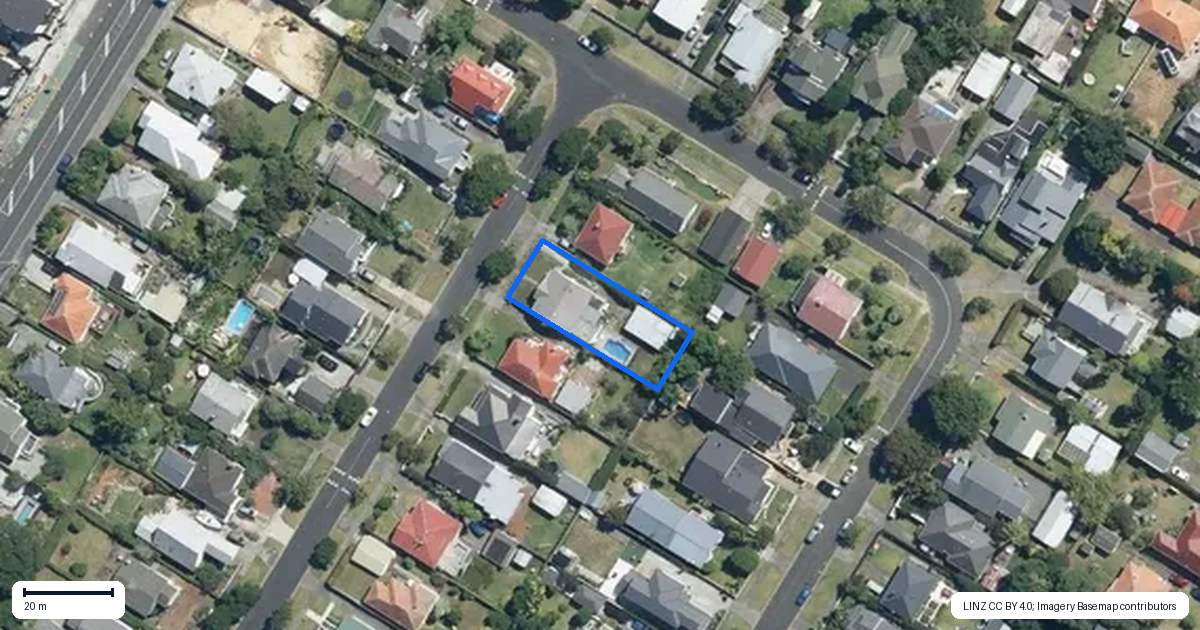 Property context map for 6 Columbia Road, Sandringham, Auckland