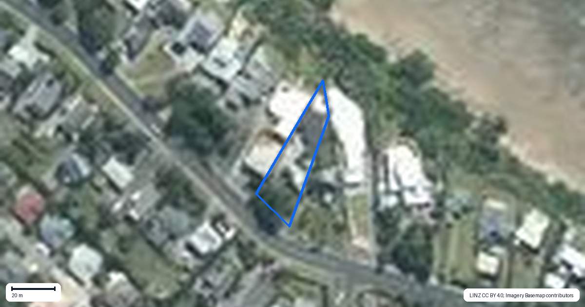 Property context map for 258 Vipond Road, Stanmore Bay, Whangaparaoa