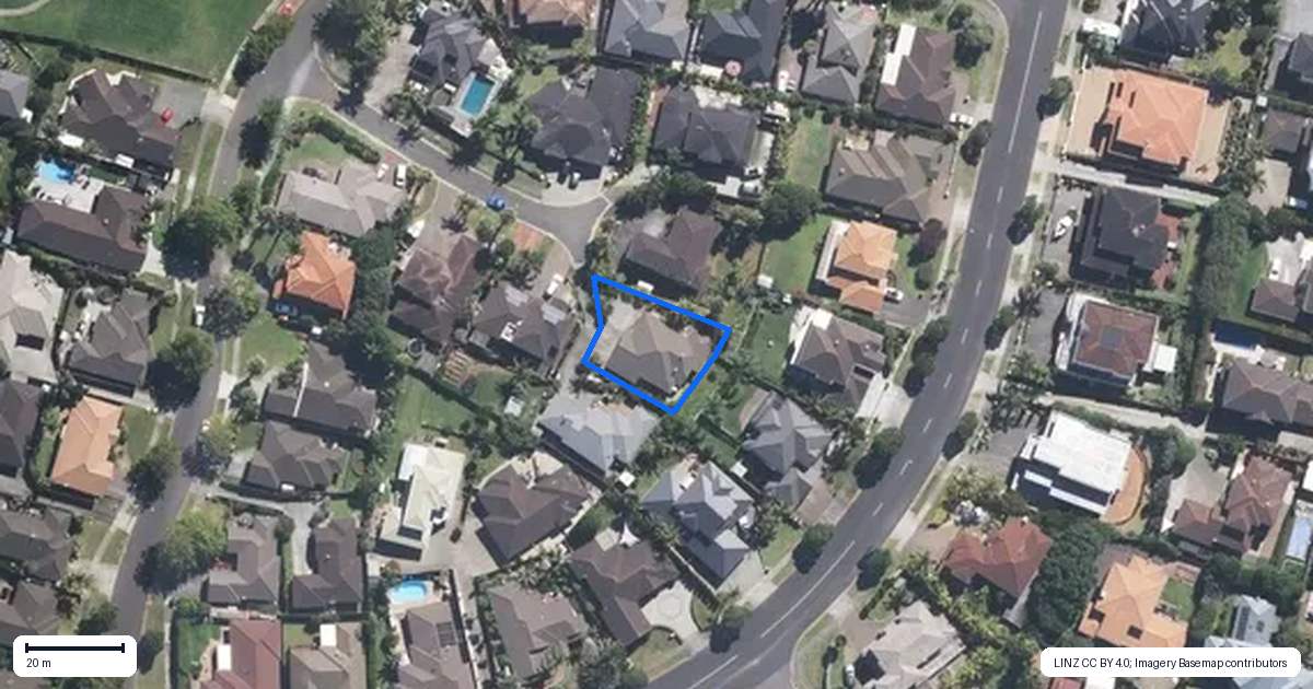 Property context map for 9 Canonbie Place, East Tamaki Heights, Auckland