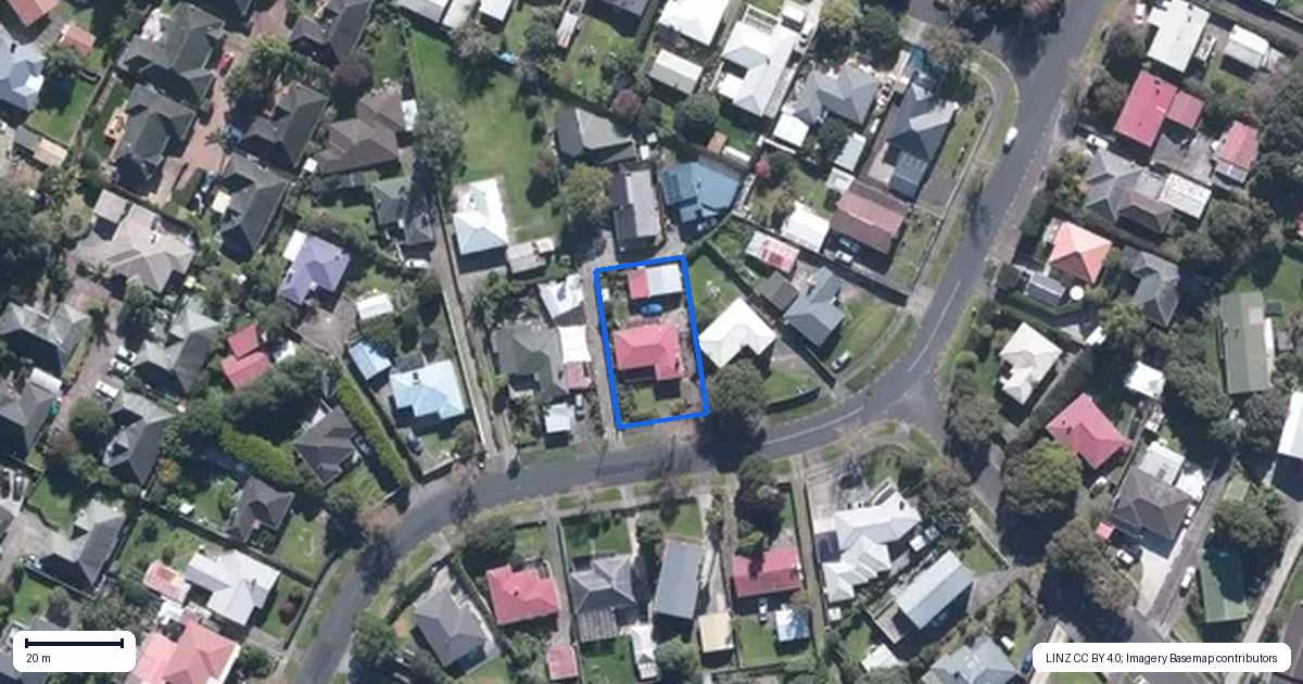 Property context map for 91 Mead Street, Avondale, Auckland