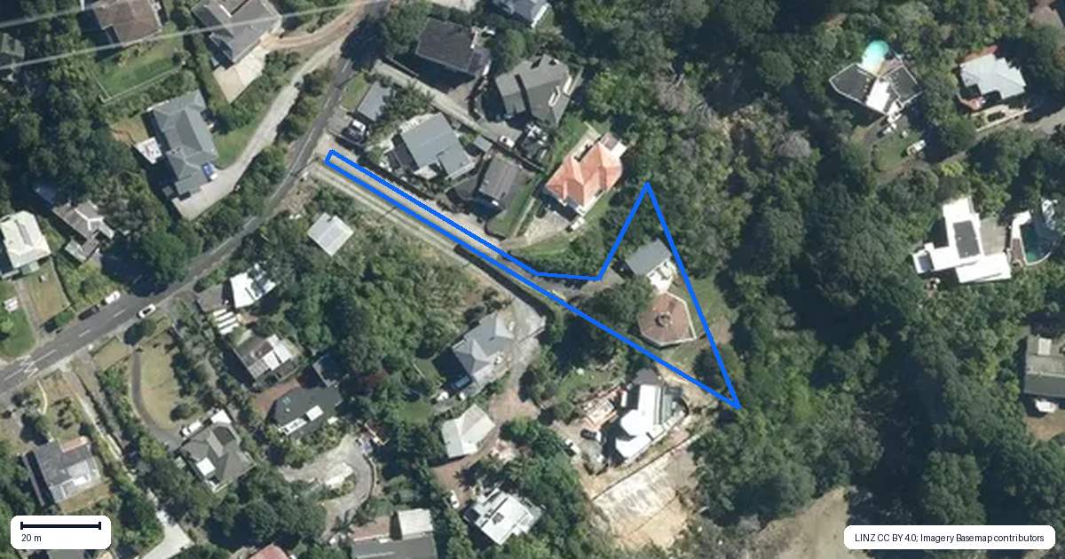 Property context map for 44A Aldersgate Road, Hillsborough, Auckland