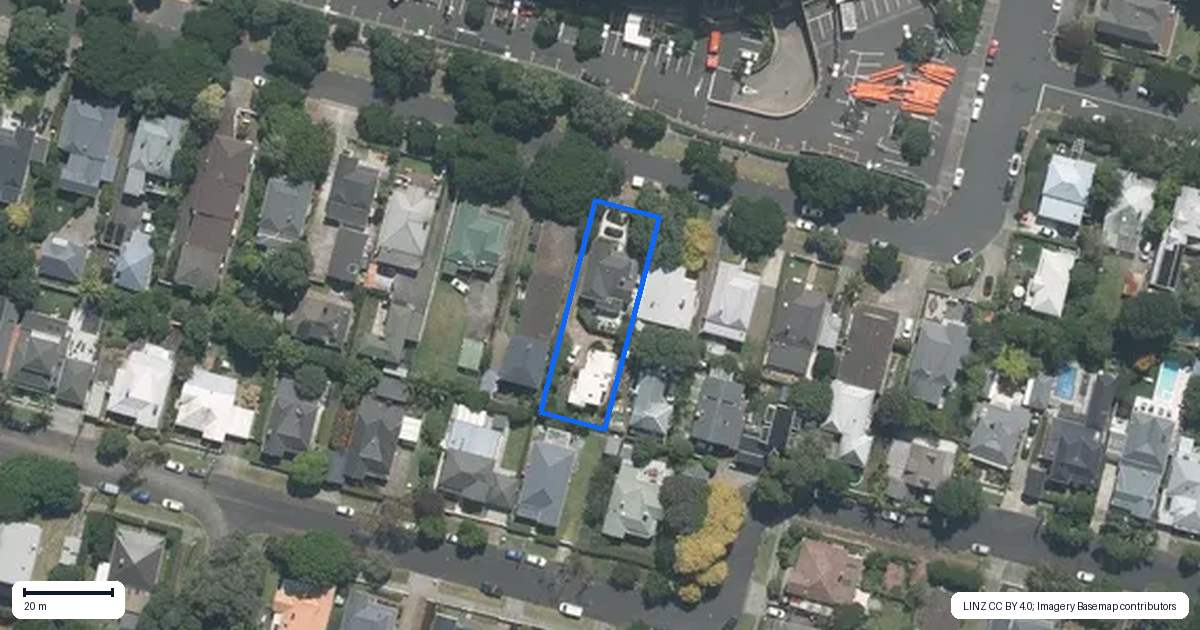 Property context map for 37A Reimers Avenue, Mount Eden, Auckland