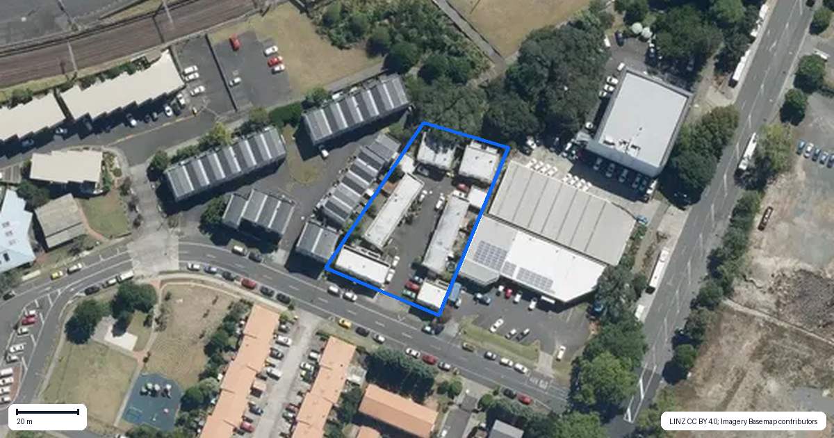 Property context map for 3/4 Ambrico Place, New Lynn, Auckland