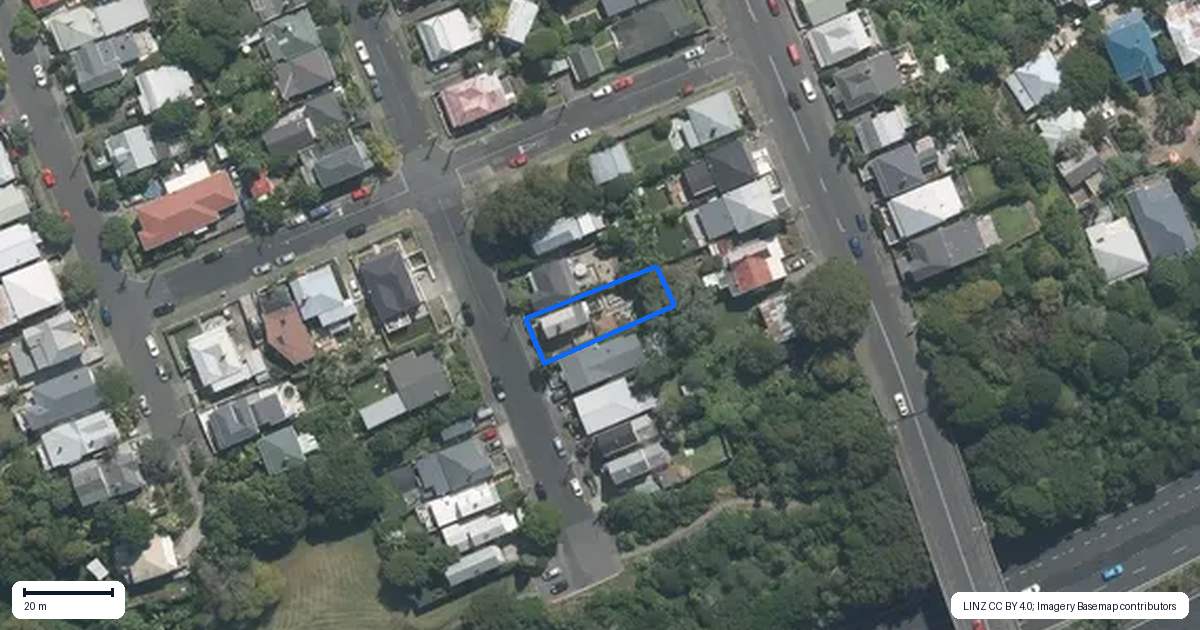 Property context map for 42 Cooper Street, Grey Lynn, Auckland