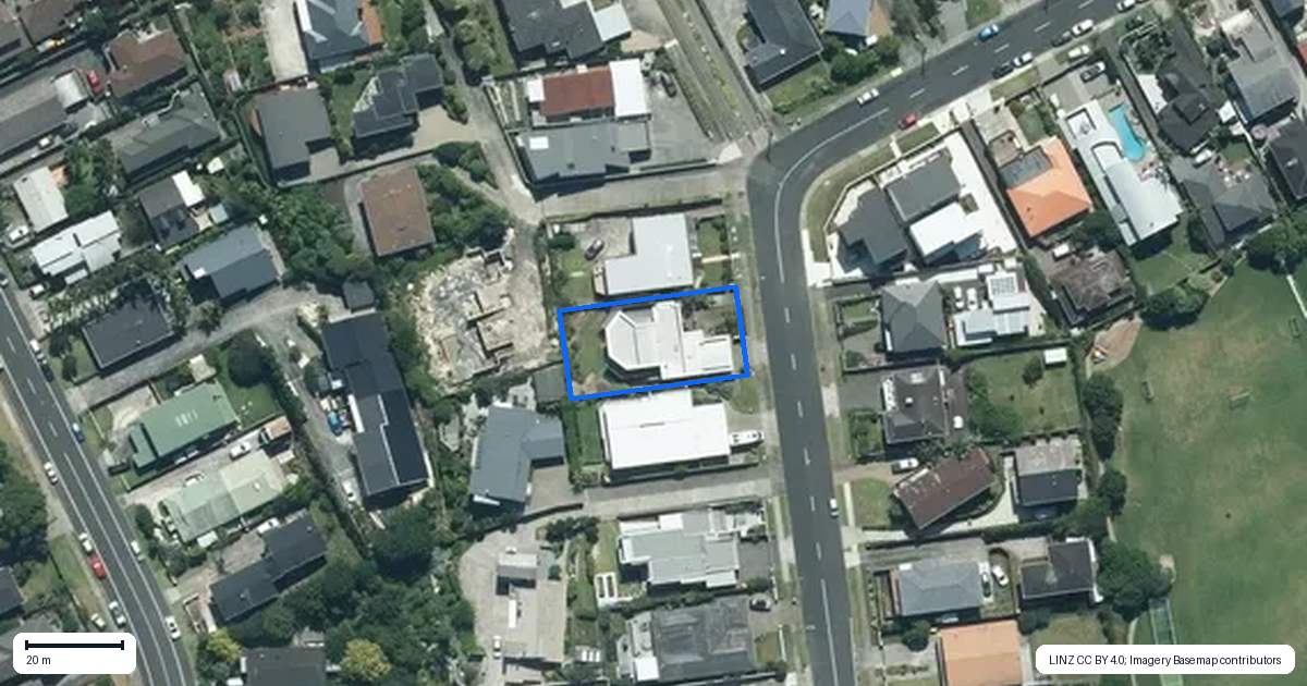 Property context map for 47 Waller Avenue, Bucklands Beach, Auckland