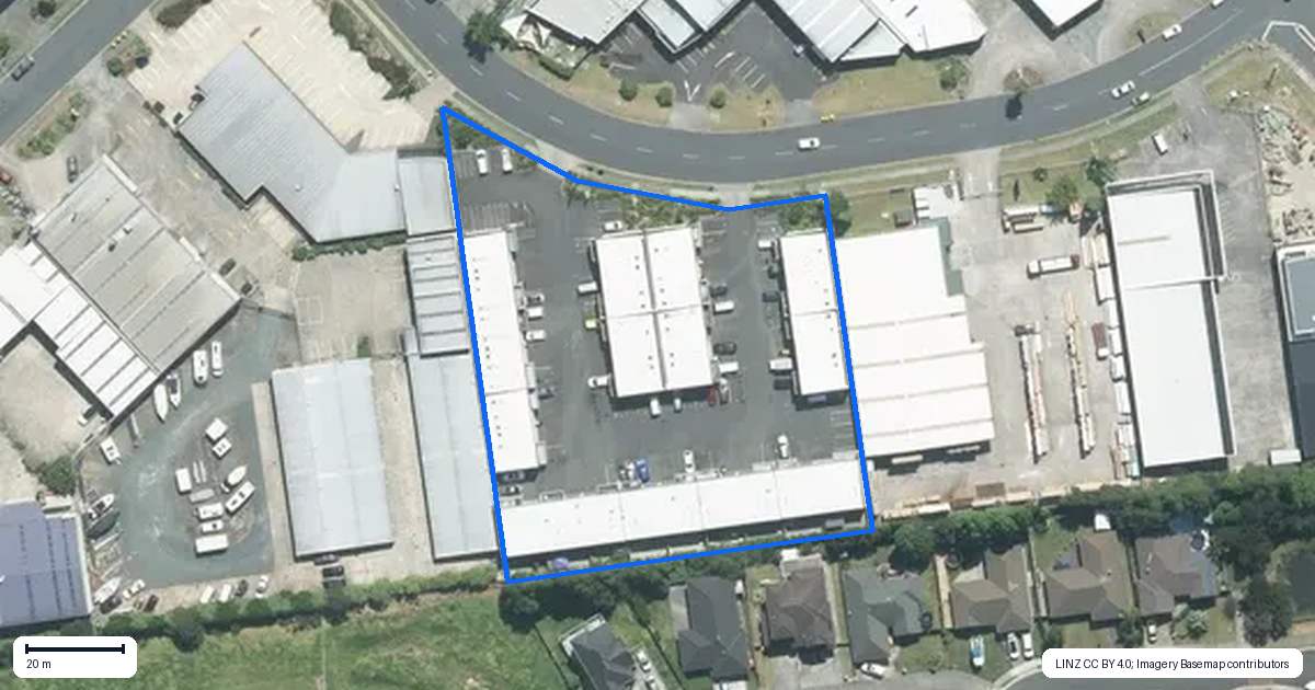 Property context map for 21/45 Karepiro Drive, Stanmore Bay, Whangaparaoa