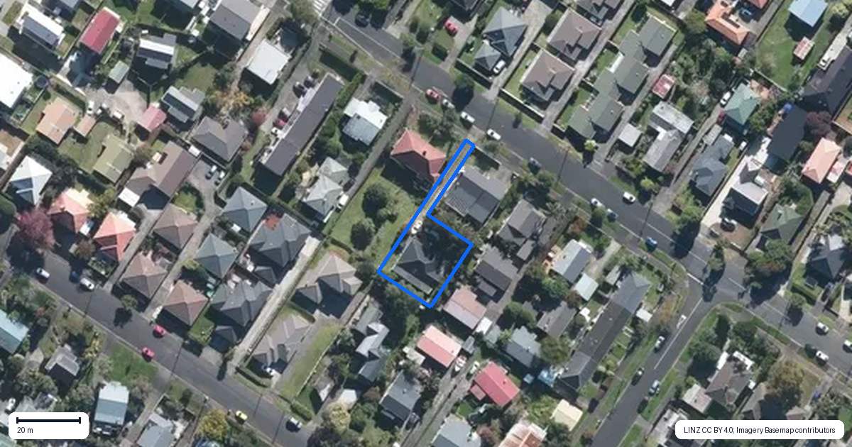 Property context map for 36A Alford Street, Waterview, Auckland