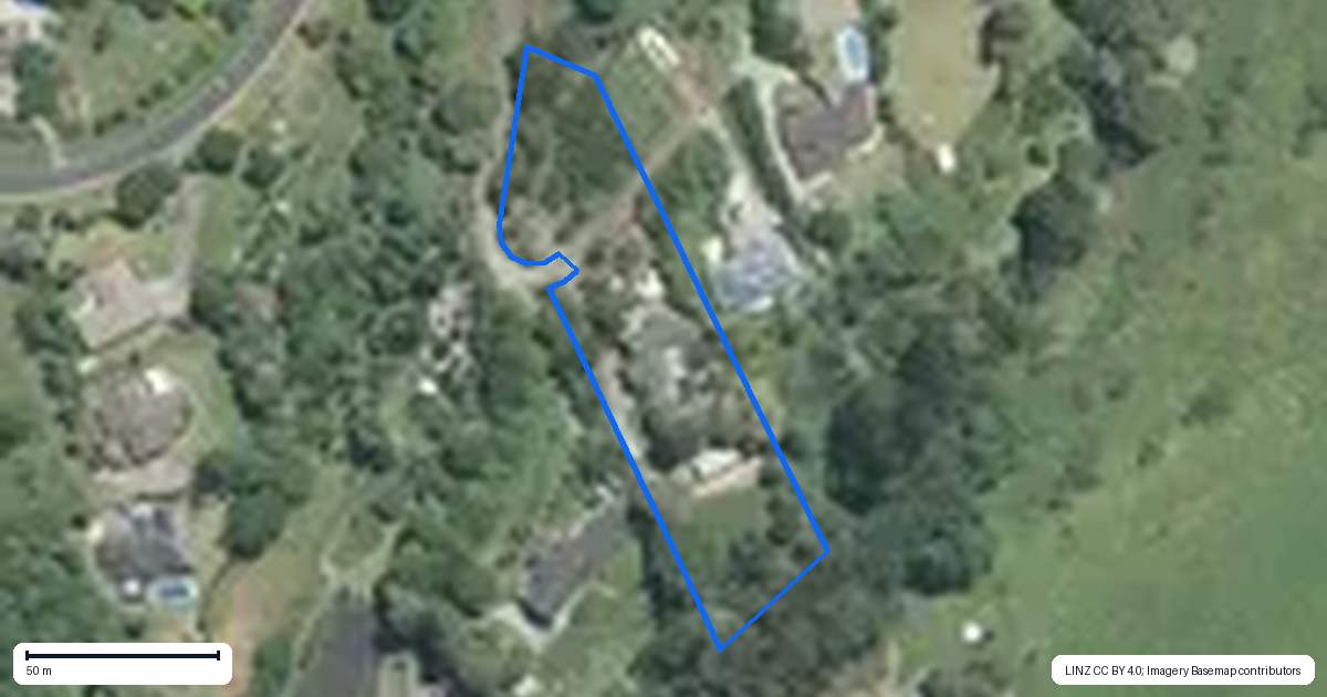 Property context map for 39 Polo Prince Drive, Totara Park, Auckland