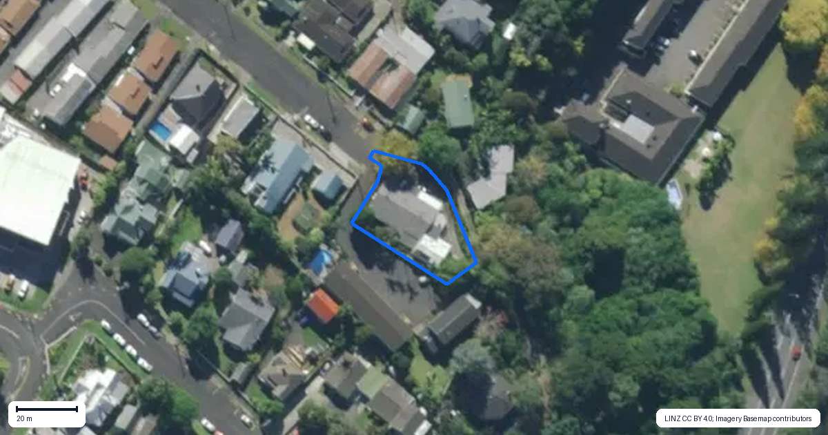 Property context map for 22A Wolfe Street, Regent, Whangarei