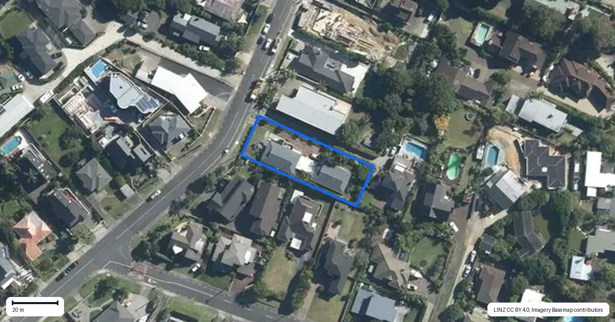 Property context map for 93A Mellons Bay Road, Mellons Bay, Auckland
