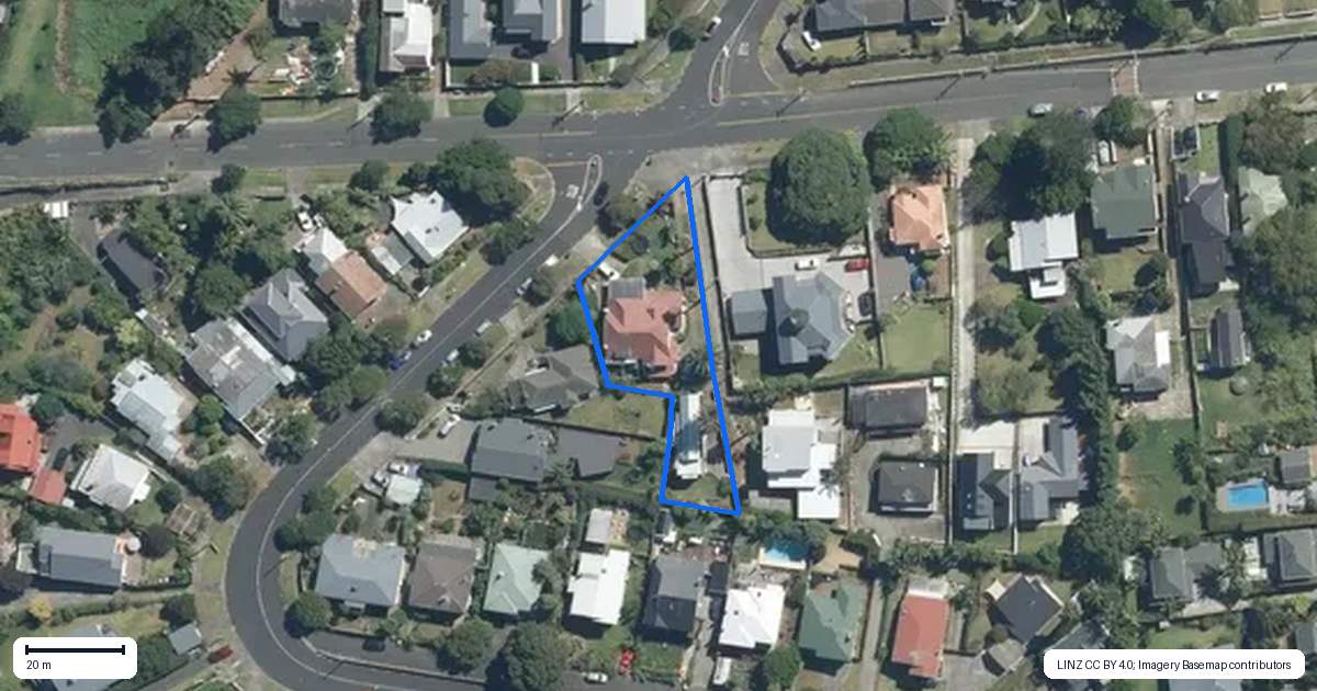 Property context map for 41 Quadrant Road, Onehunga, Auckland