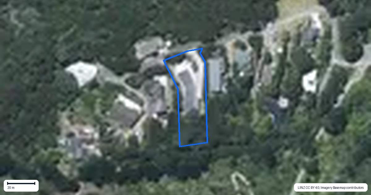 Property context map for 66 Rewa Road, Maraetai, Auckland