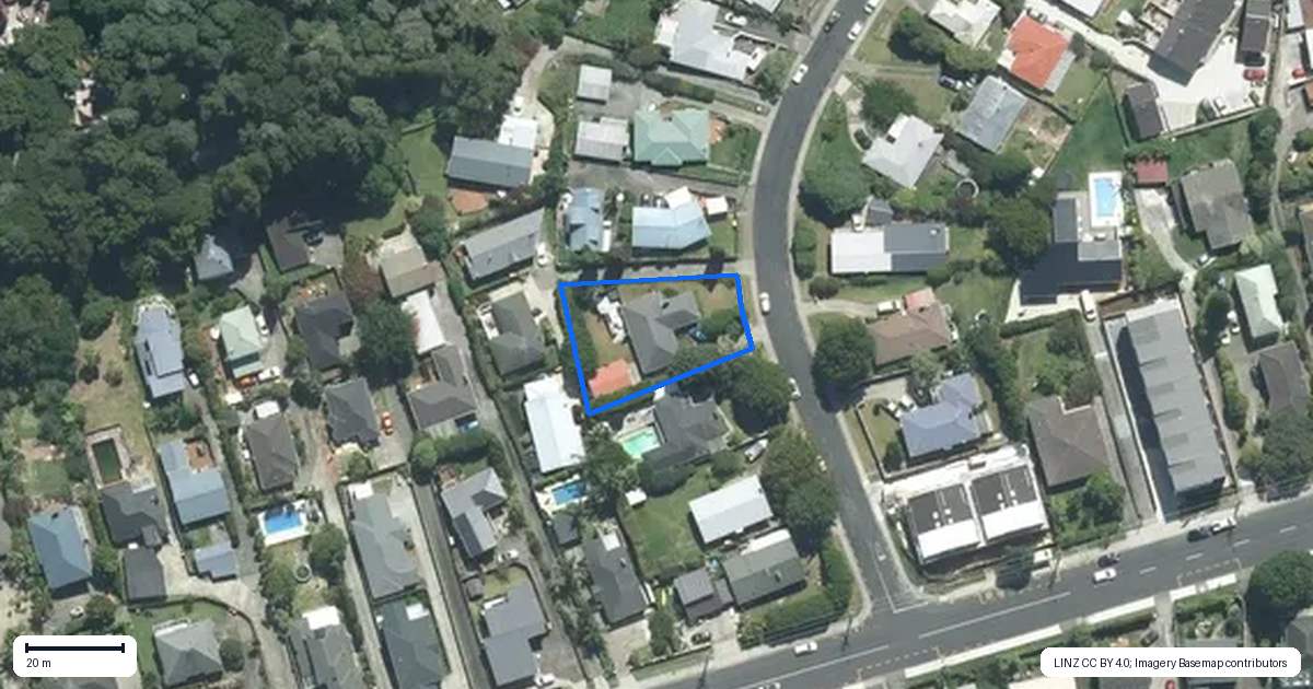 Property context map for 8 Tilden Avenue, Hillcrest, Auckland