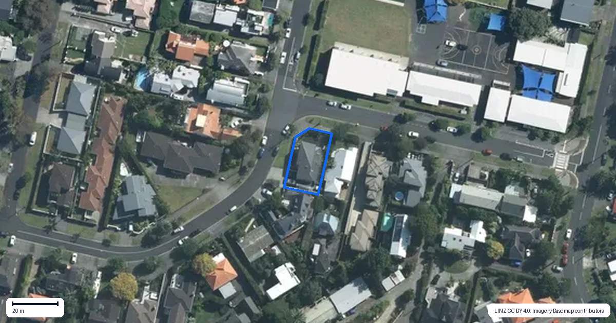 Property context map for 75 Speight Road, Saint Heliers, Auckland