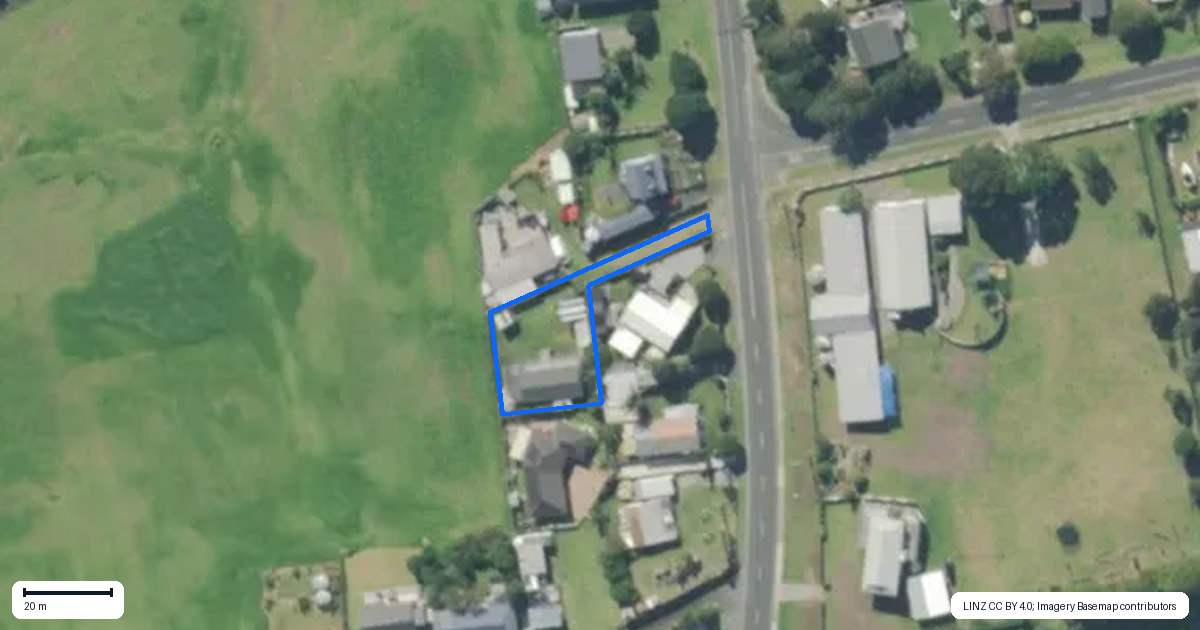 Property context map for 285A Molesworth Drive, Mangawhai Heads, Mangawhai