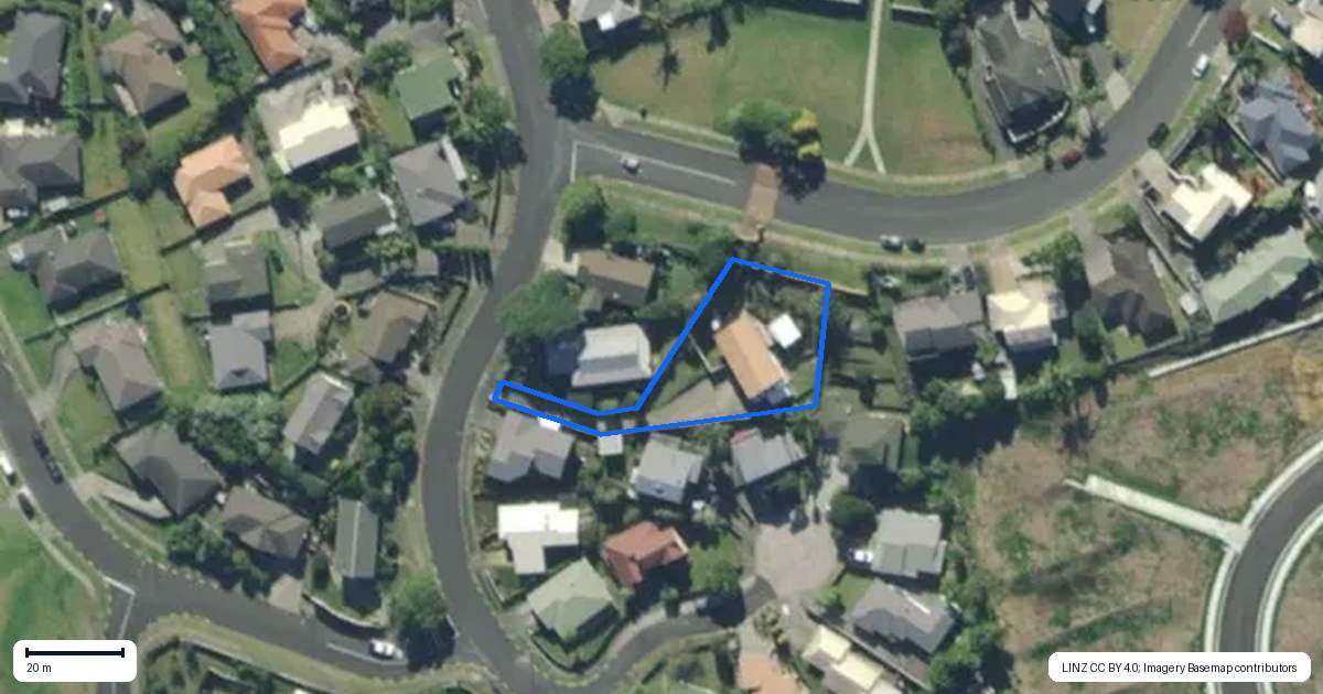 Property context map for 41 Ridgeway Drive, Te Kamo, Whangarei