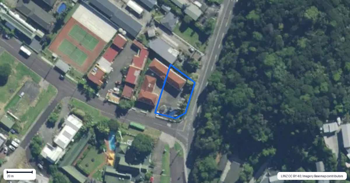 Property context map for 60 Seaview Road, Paihia
